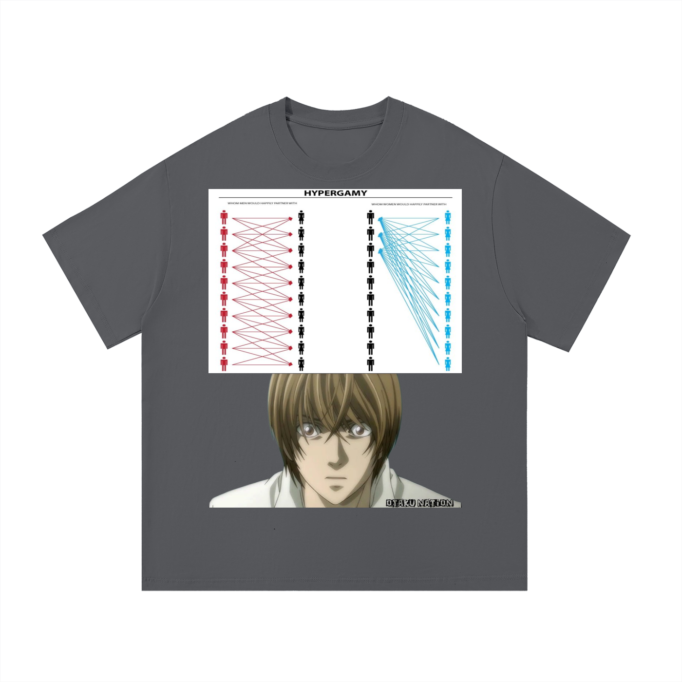 Light Hypergamy reaction Cotton T-Shirt