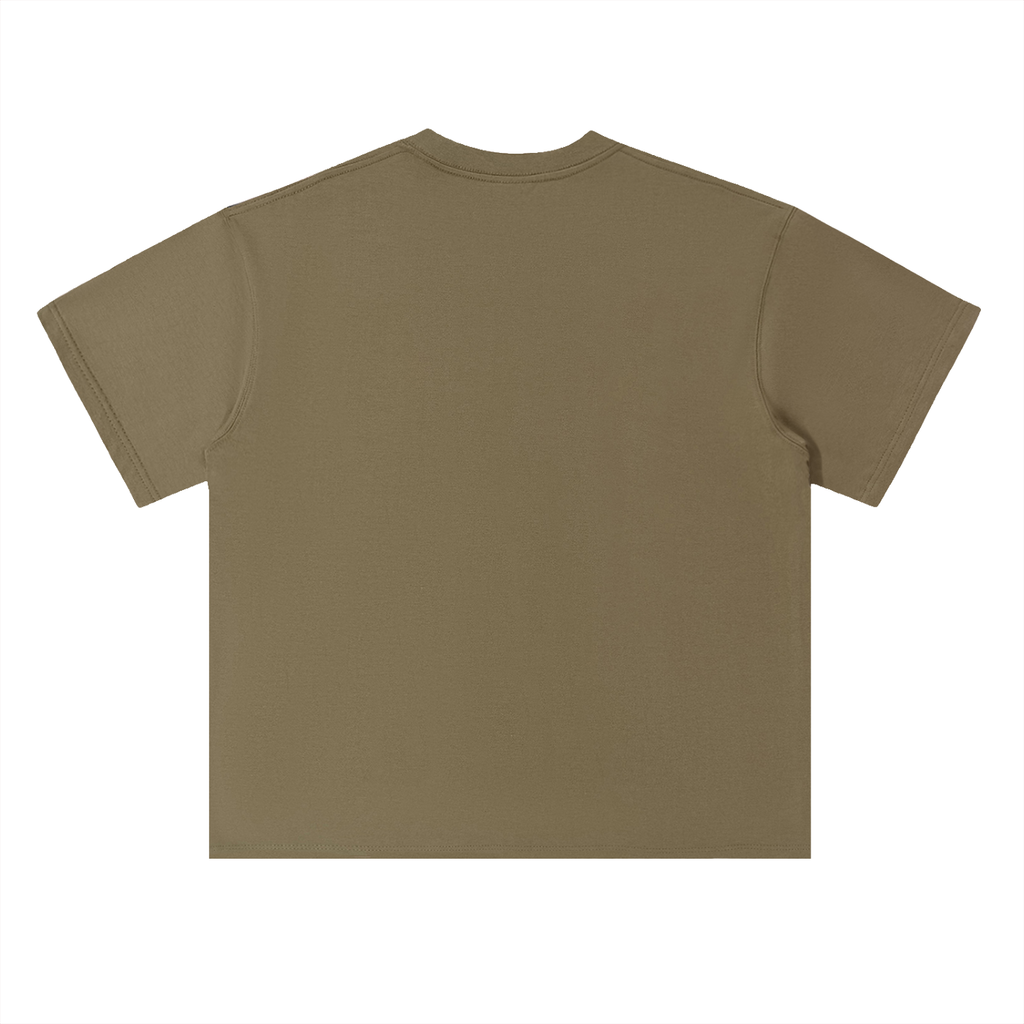 PAUSE ! Heavyweight Drop Shoulder Cotton T-Shirt