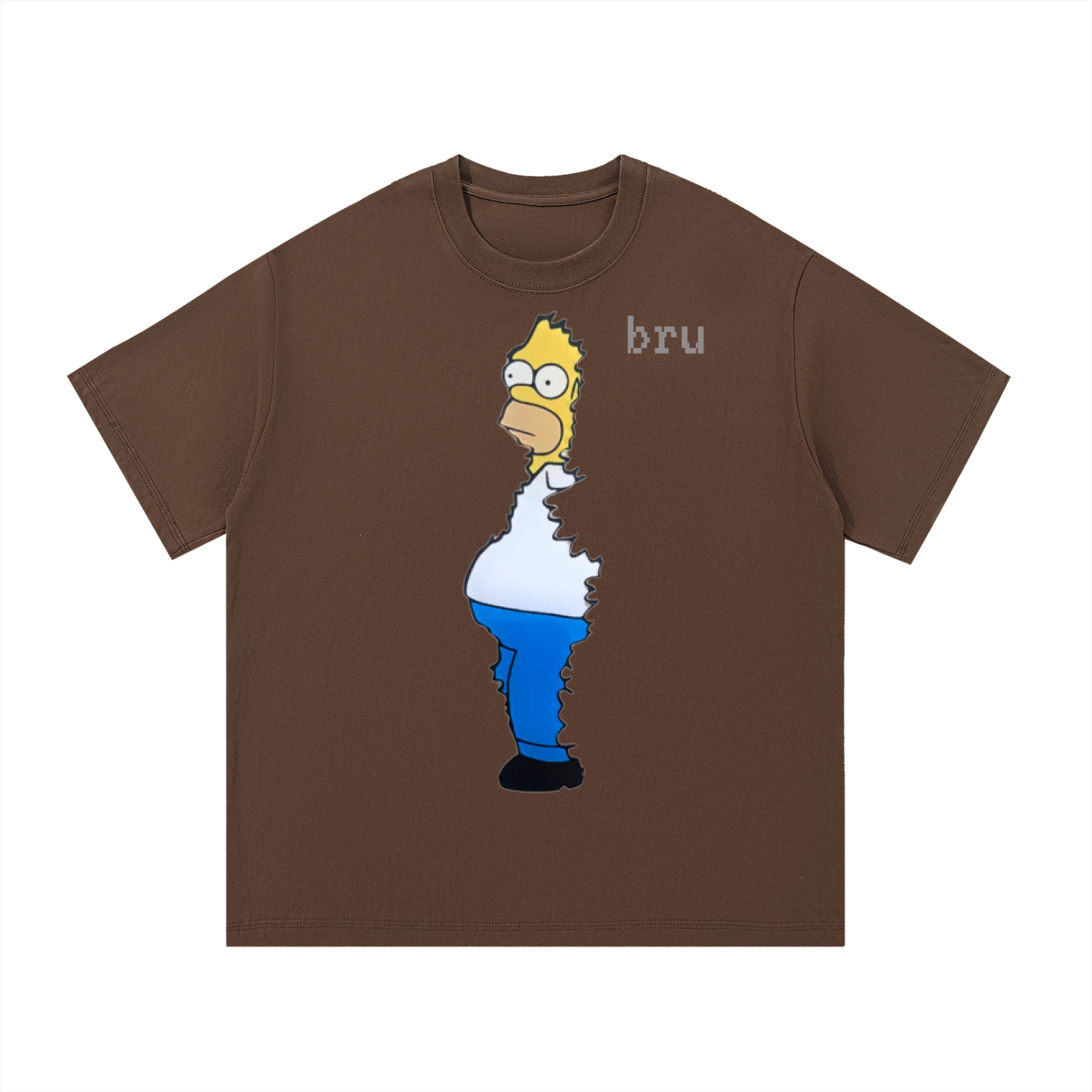 Homer Bru Essential Cotton T-Shirt