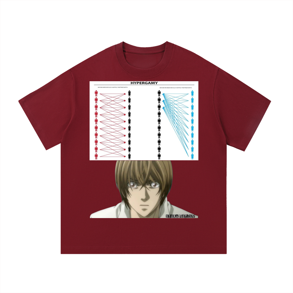 Light Hypergamy reaction Cotton T-Shirt