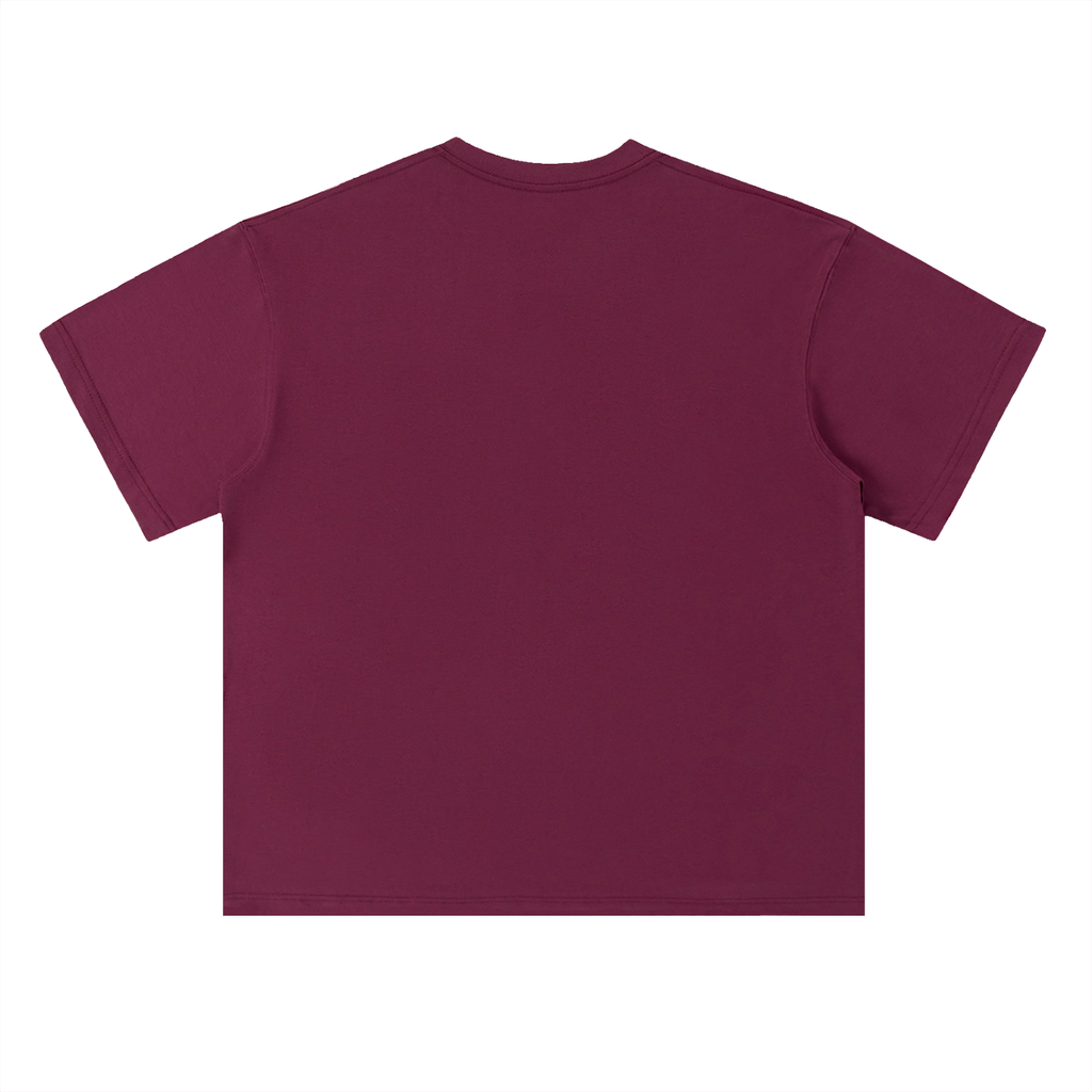 PAUSE ! Heavyweight Drop Shoulder Cotton T-Shirt