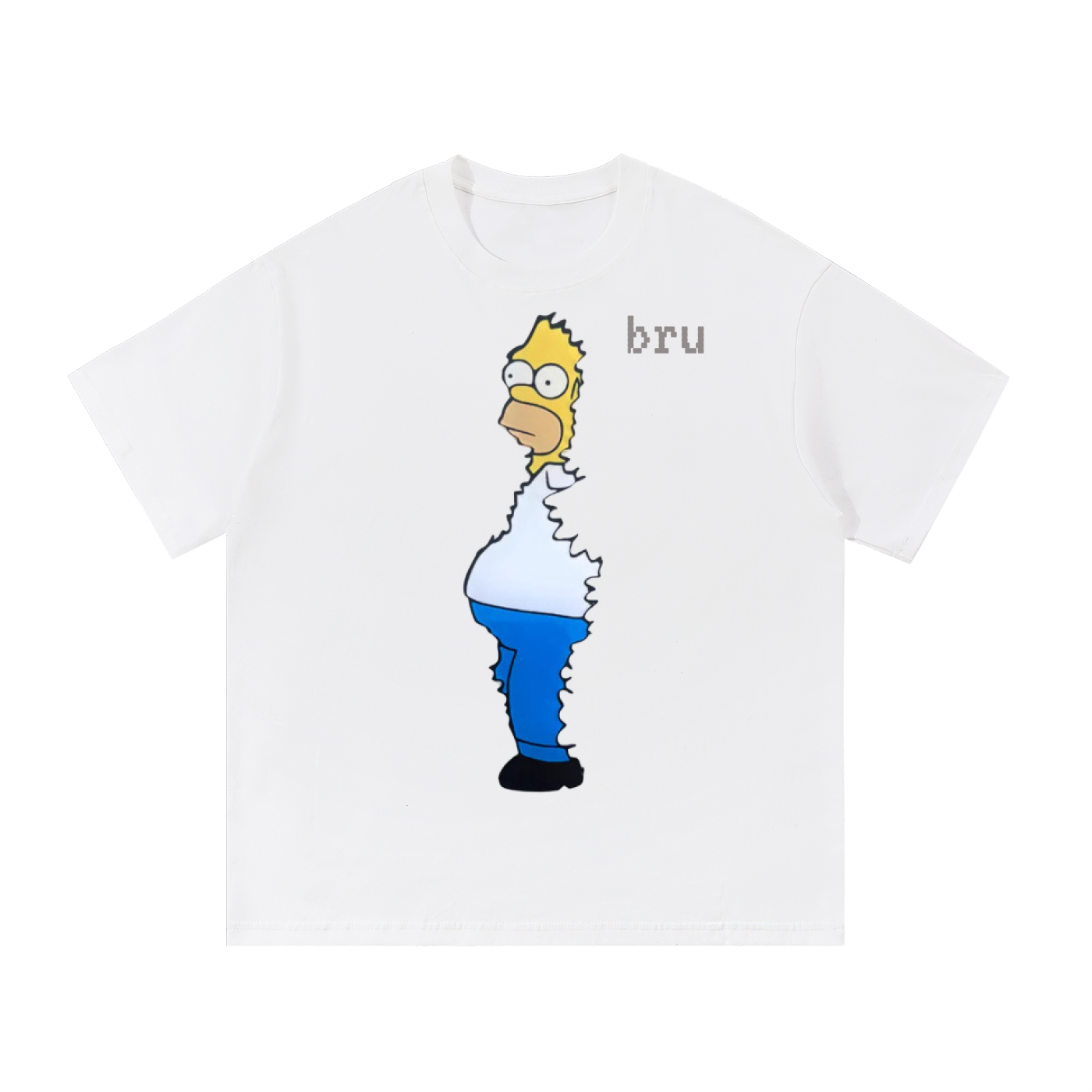 Homer Bru Essential Cotton T-Shirt