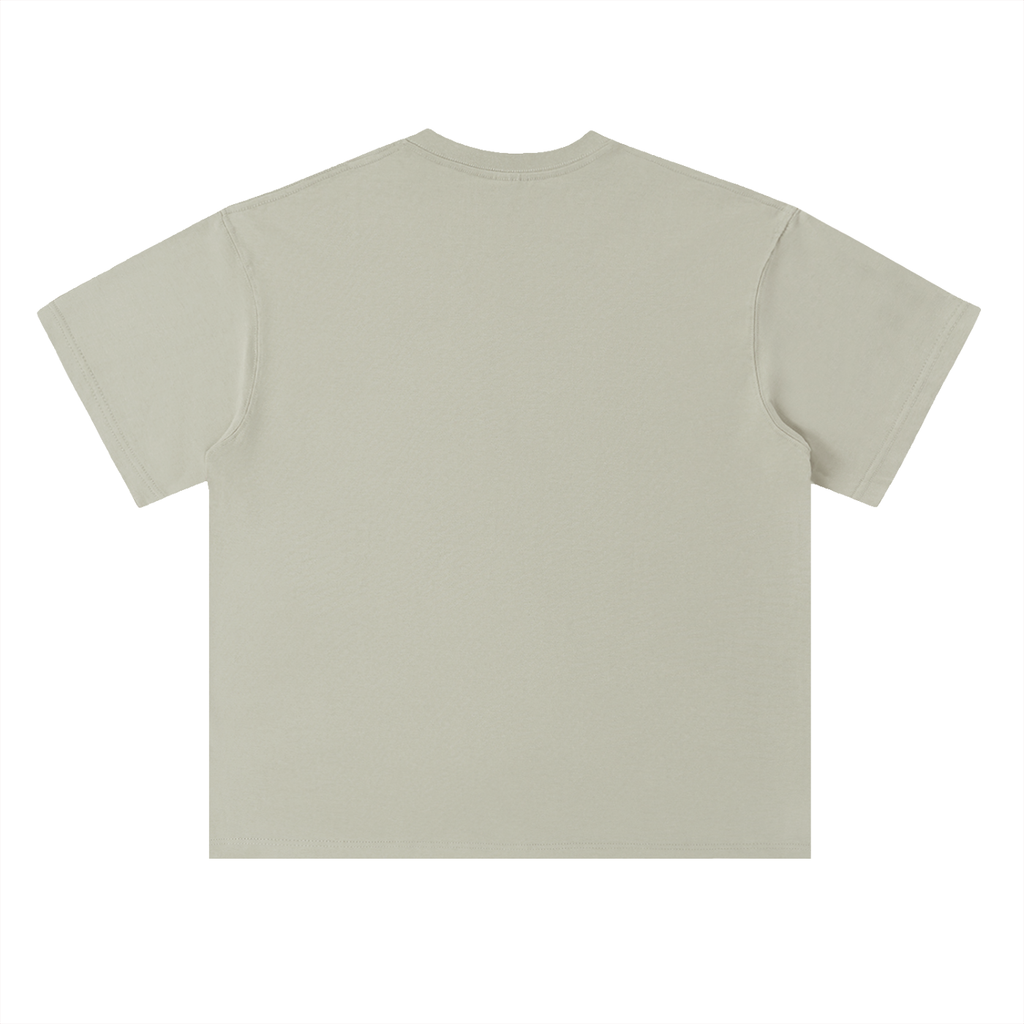 PAUSE ! Heavyweight Drop Shoulder Cotton T-Shirt