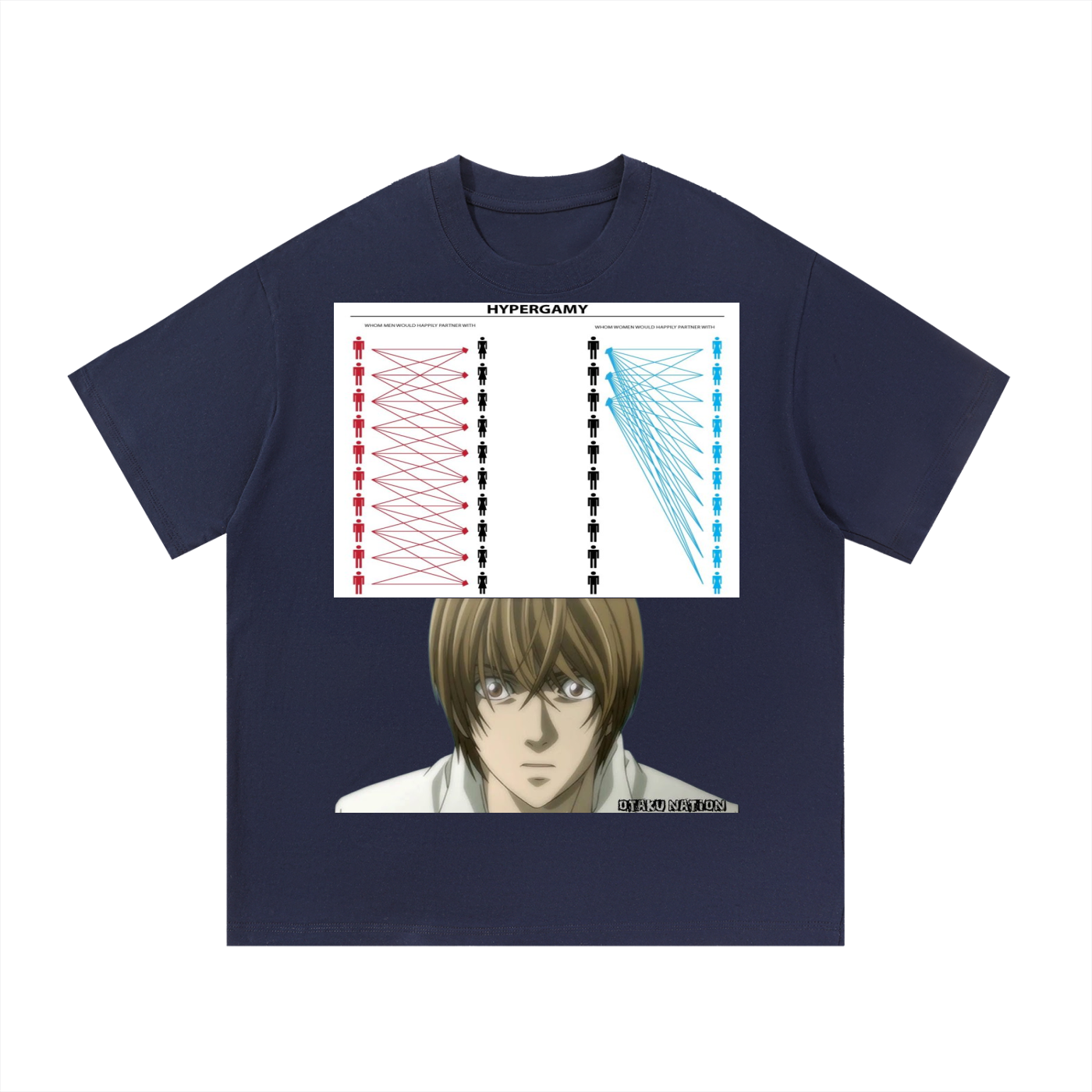 Light Hypergamy reaction Cotton T-Shirt
