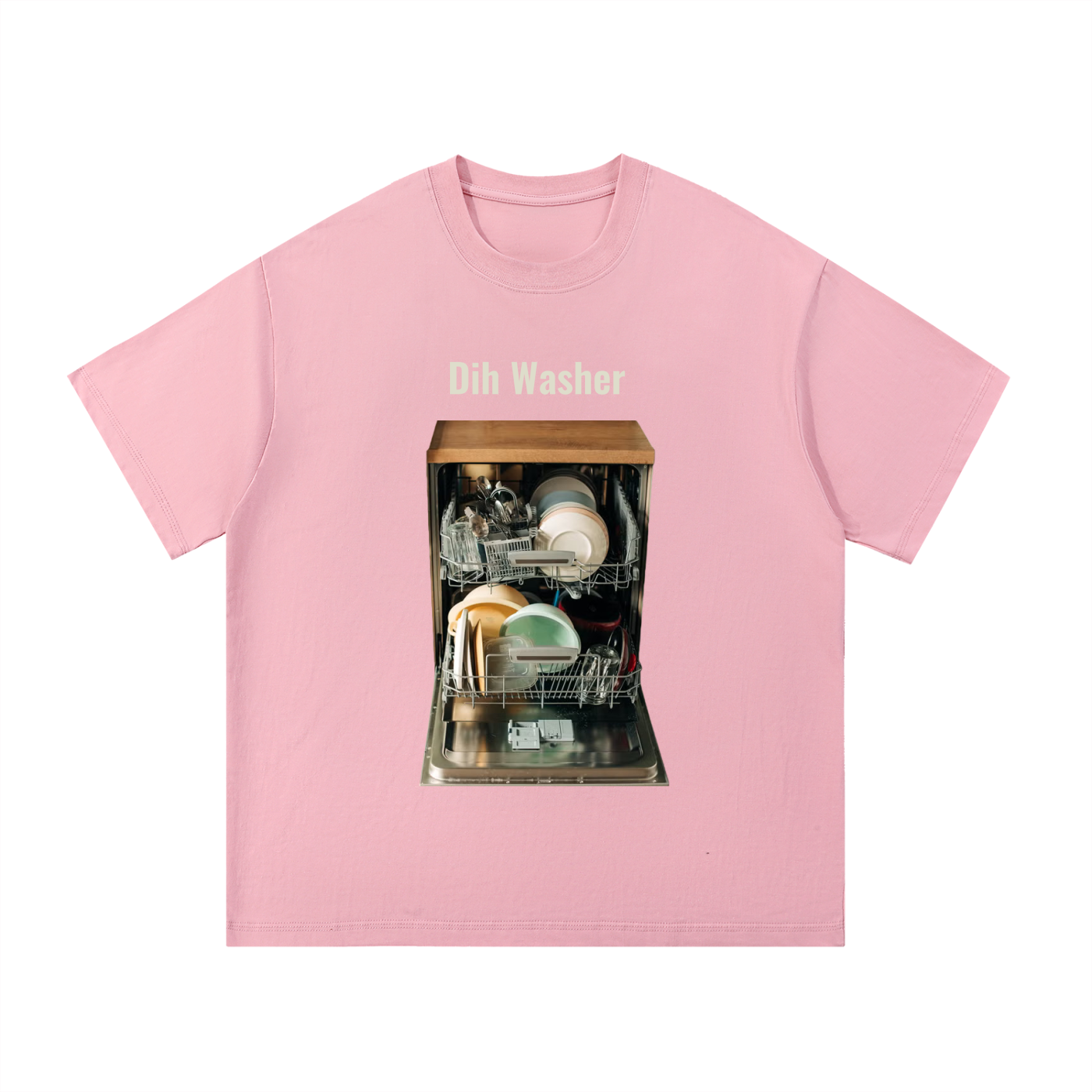 Dih Washer Cotton T-Shirt