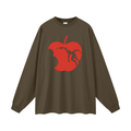 Death Note Ryuk Apple Oversized Unisex Long Sleeve T-Shirt