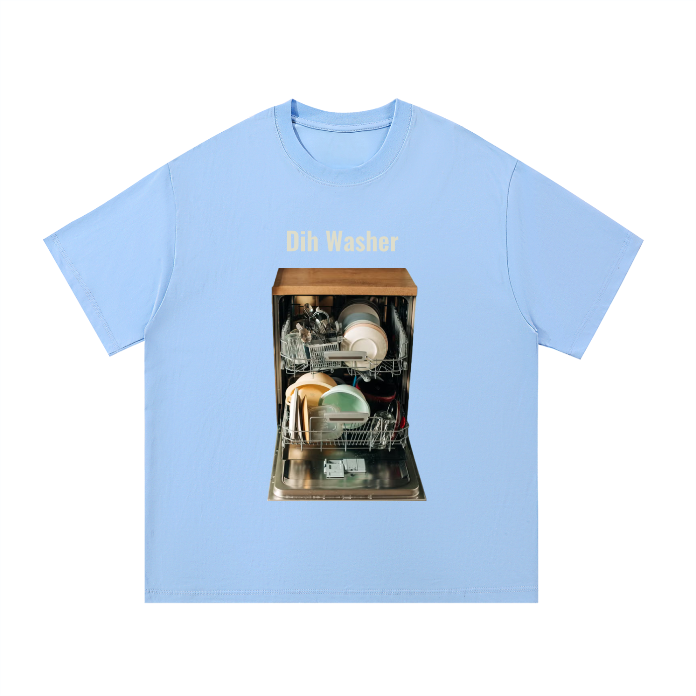 Dih Washer Cotton T-Shirt