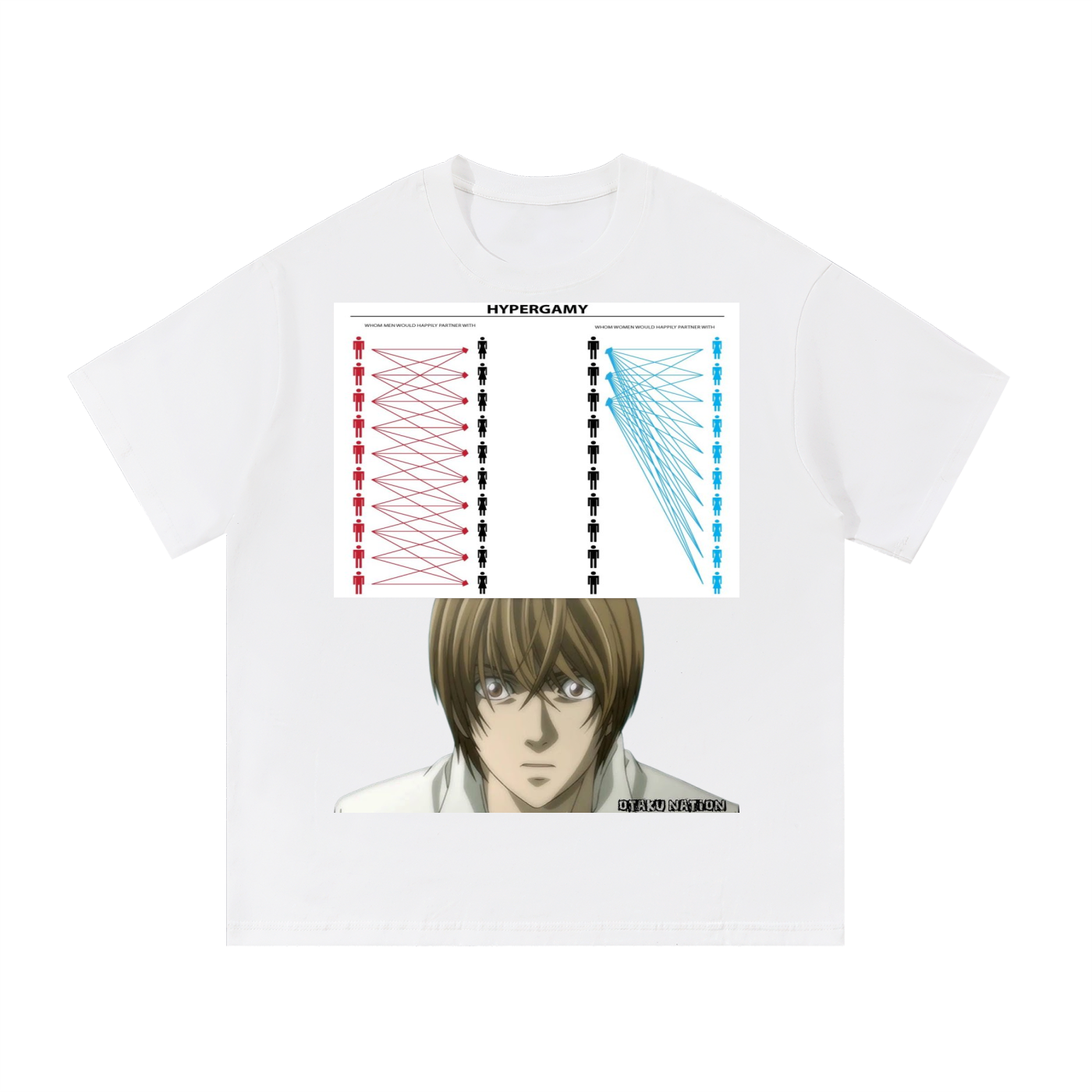 Light Hypergamy reaction Cotton T-Shirt