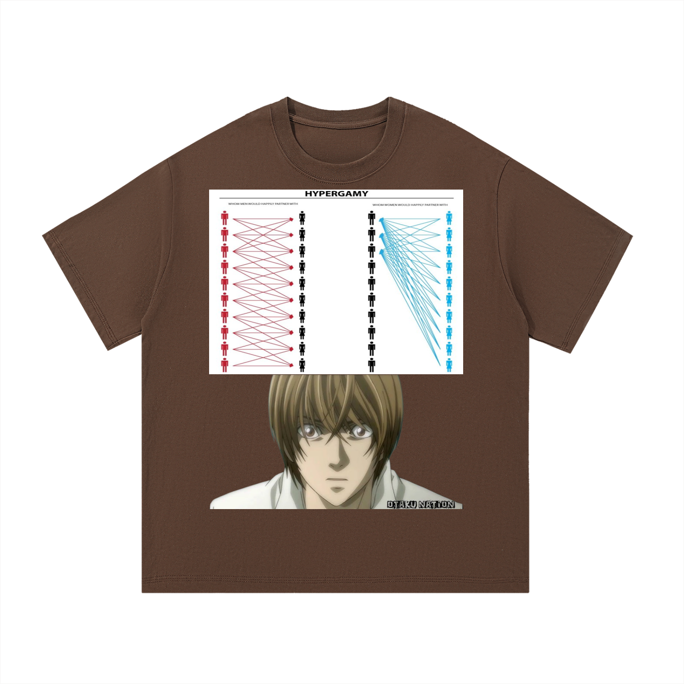 Light Hypergamy reaction Cotton T-Shirt