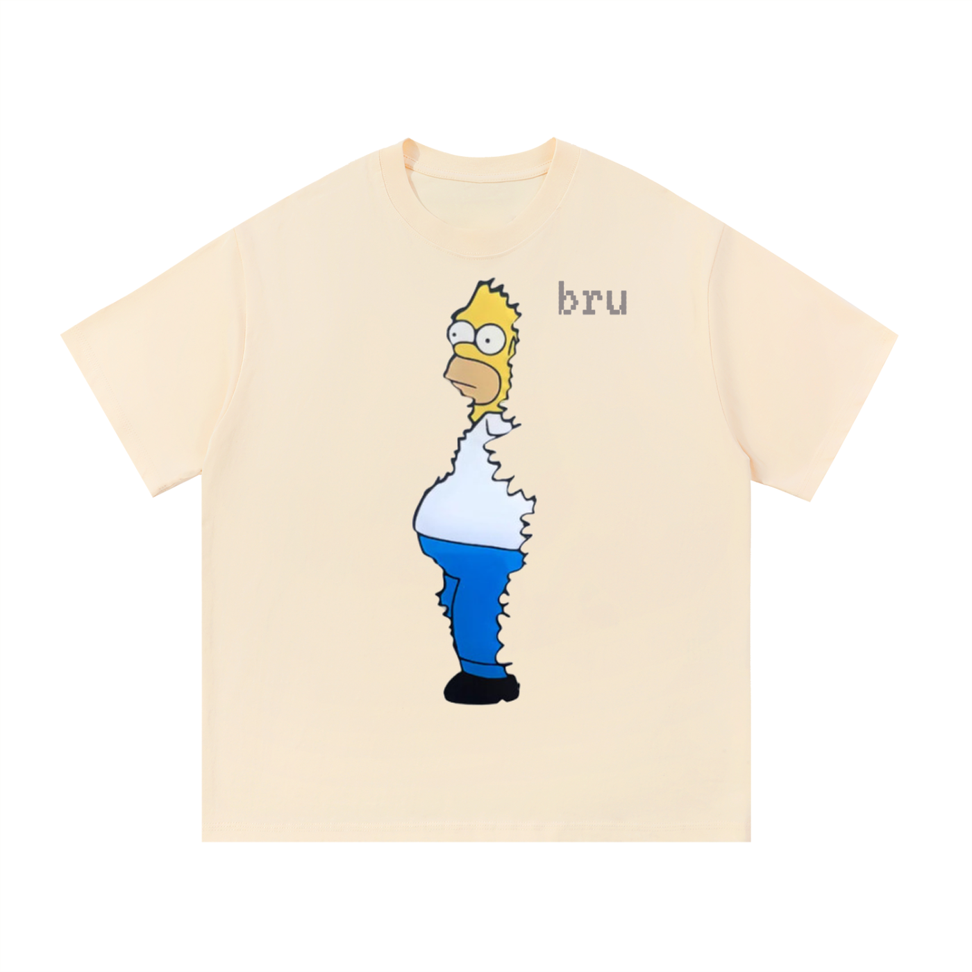 Homer Bru Essential Cotton T-Shirt